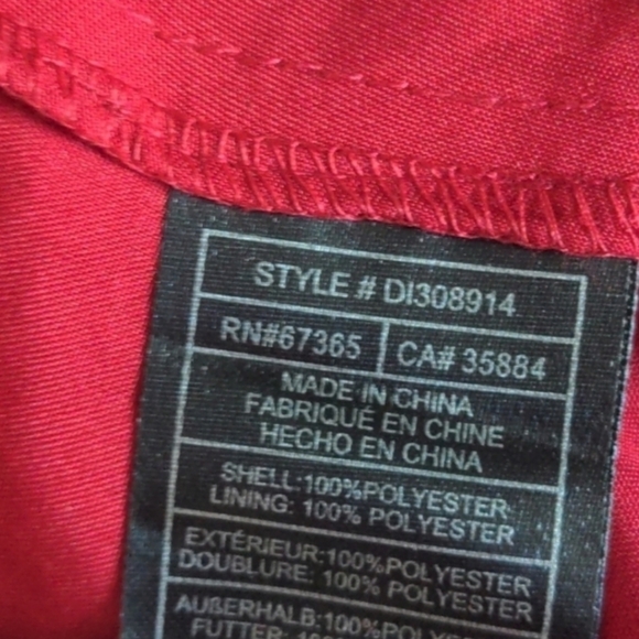 BB Dakota RSVP Red Lace Mini Dress size 4 - Picture 7 of 8